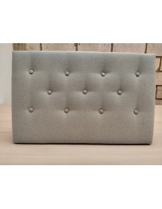 Cabezal de cama con botones