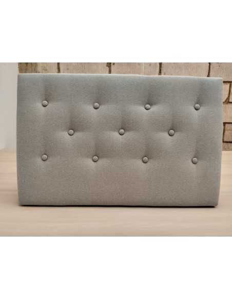 Cabezal de cama con botones