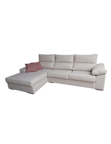 Sofá reclinable Life con chaise longue a la izquierda