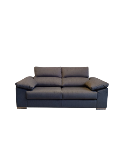 Sofá reclinable Life de 2 plazas gris