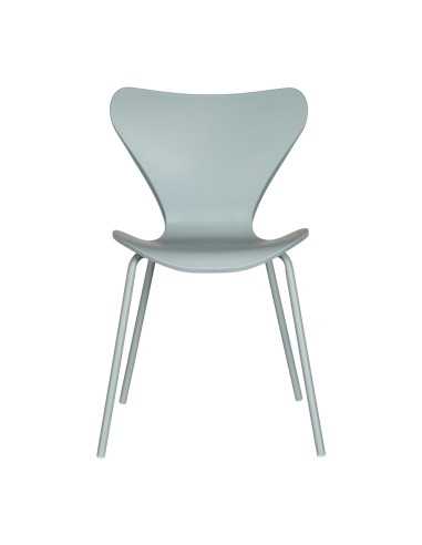 Silla Lua aquamarina perfil