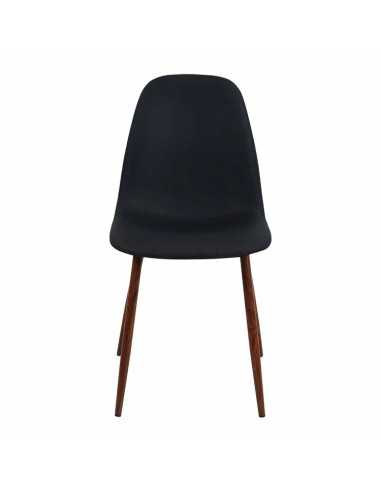 Silla elegante Delia por delante color Negro