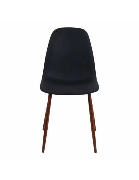 Silla elegante Delia por delante color Negro