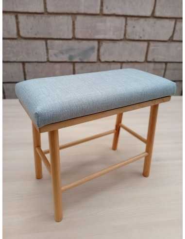 Taburete tapizado con Tela Alkimia